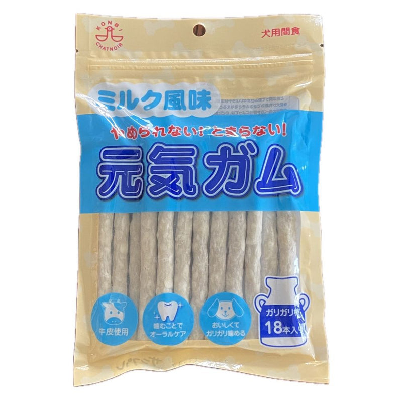 コンビ ミルク風味元気ガム ガリガリ棒 18本入り