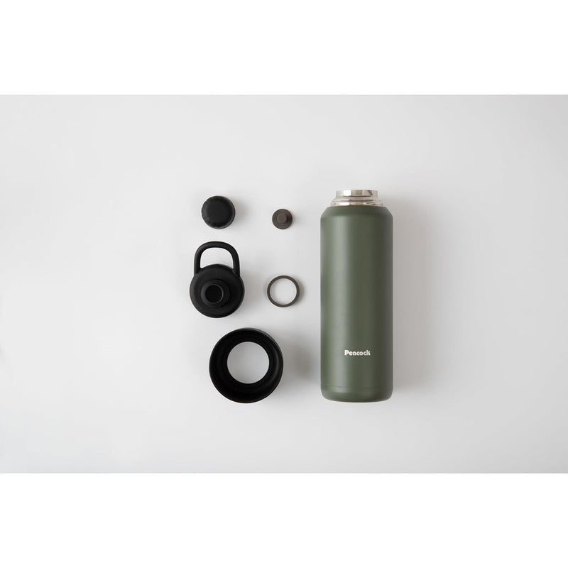 ピーコック ステンレスボトル1.2Lカーキ AJL-R120K 1台