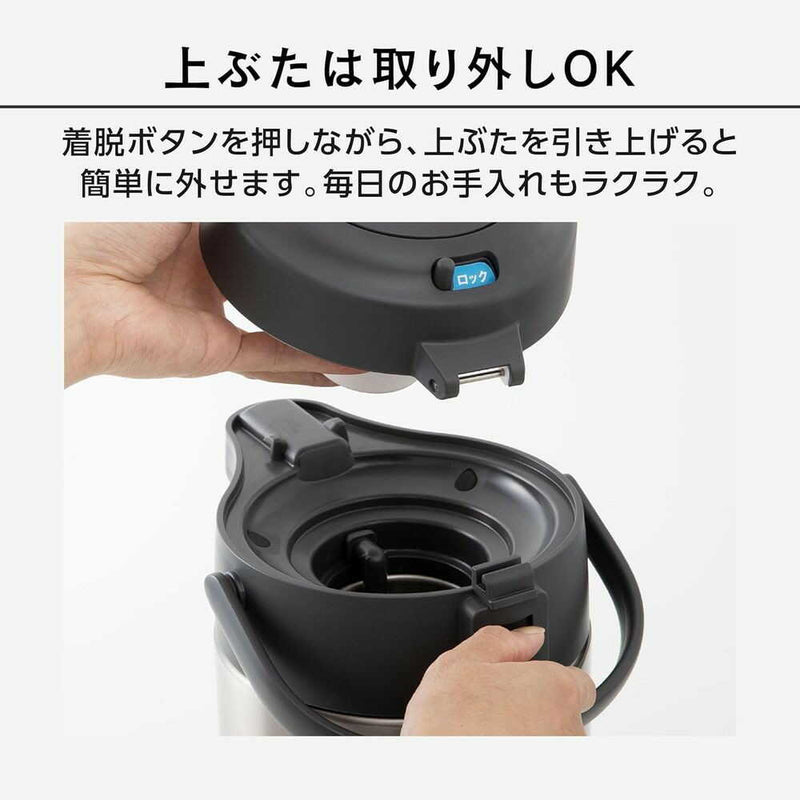 ピーコック ステンレスエアーポット MRS-30XA