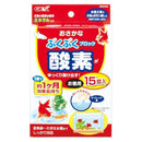 ジェックス おさかなぶくぶくブロック徳用 15錠