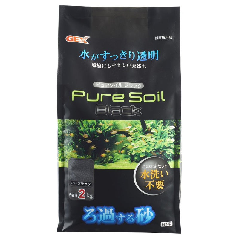 ジェックス ピュアソイルブラック 2kg
