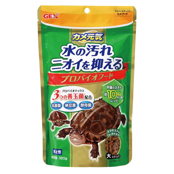 ジェックス カメ元気プロバイオフード 180g