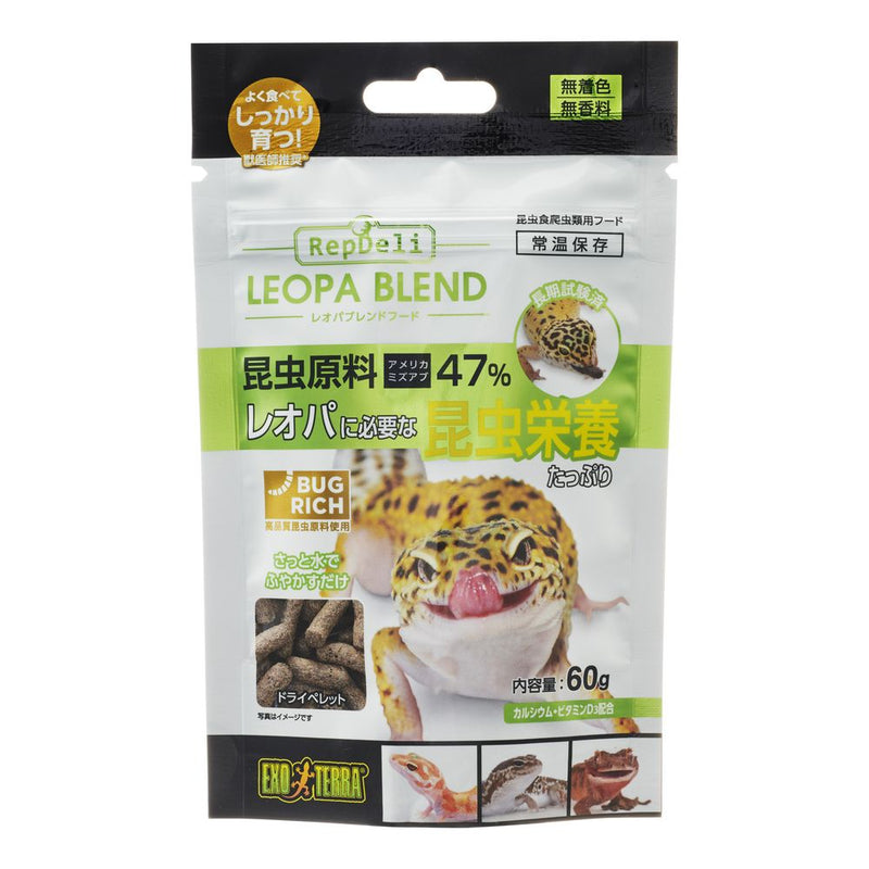 ジェックス レオパブレンドフード 60g