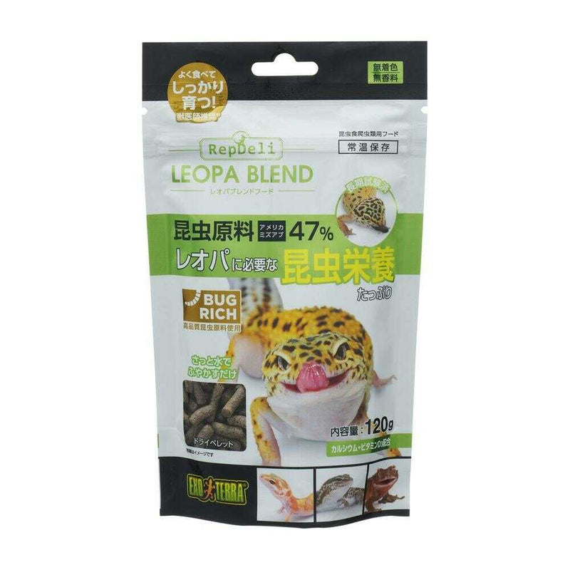 ジェックス レオパブレンドフード 120g