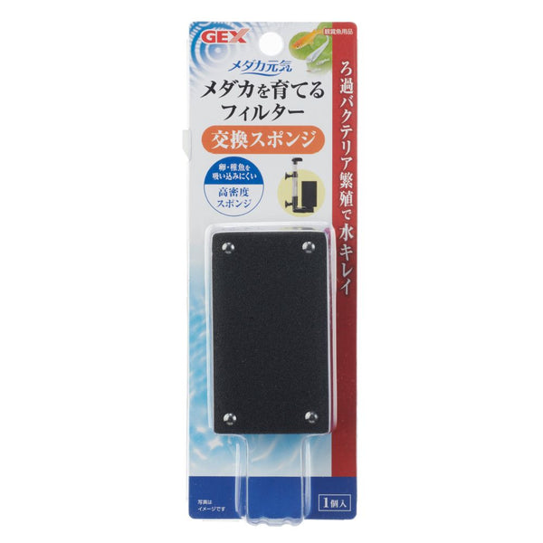 ジェックス メダカ元気育てるフィルター交換用