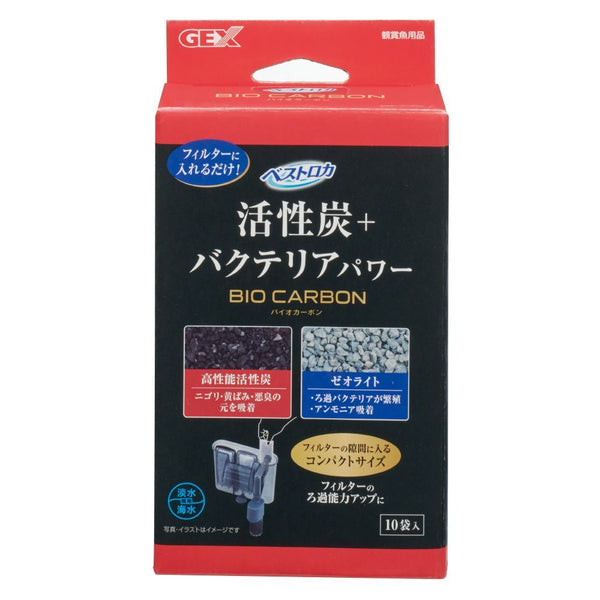 ジェックス ベストロカバイオカーボン 10袋