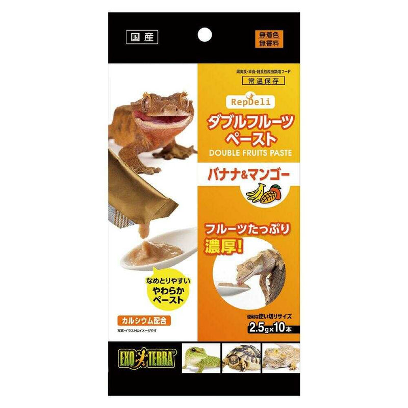 ジェックス ダブルフルーツペースト バナナ＆マンゴー 2.5g×10本