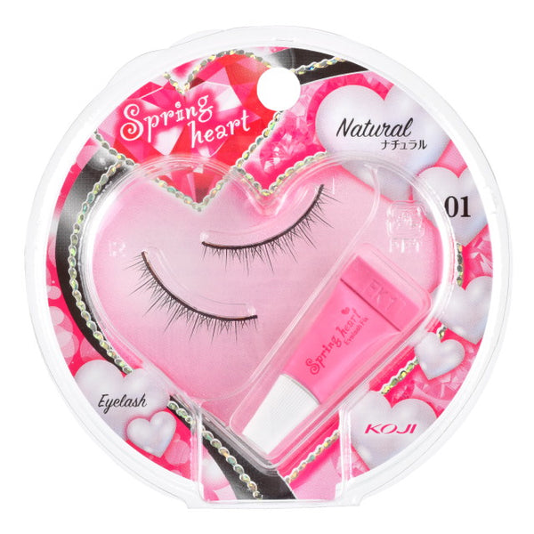 Cozy Honpo Spring Heart Eyelashes（假睫毛）1对No.1