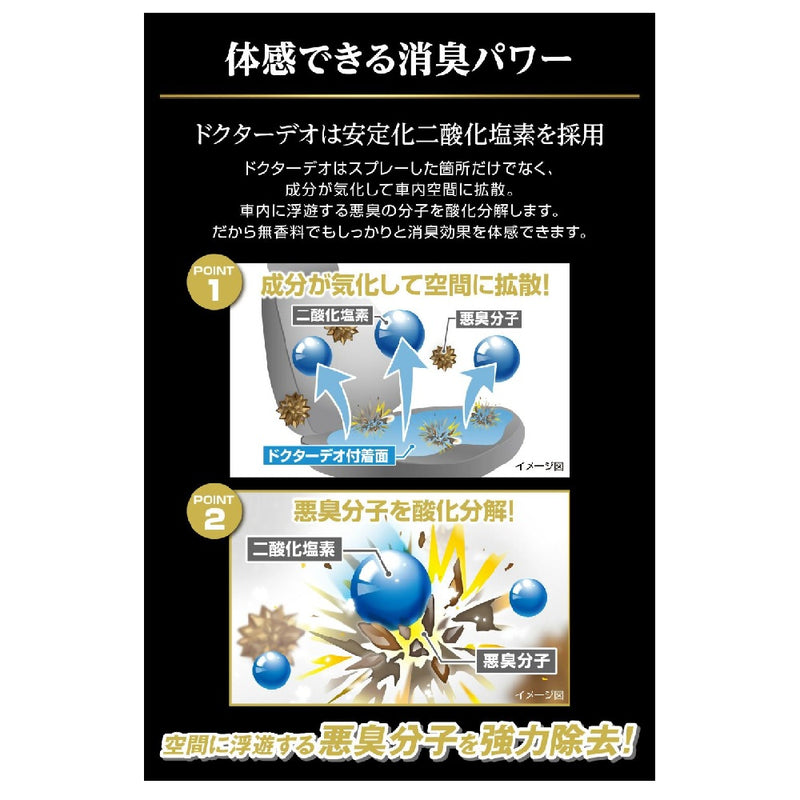 カーメイト ドクターデオプレミアムゴールド スプレータイプ D276 250ml