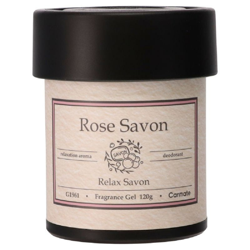 カーメイト リラックスサボン ゲル  ローズ G1961 120g