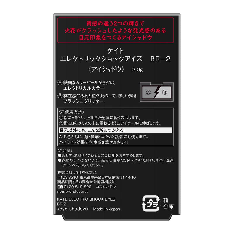 カネボウ ケイト エレクトリックショックアイズ BR-2　