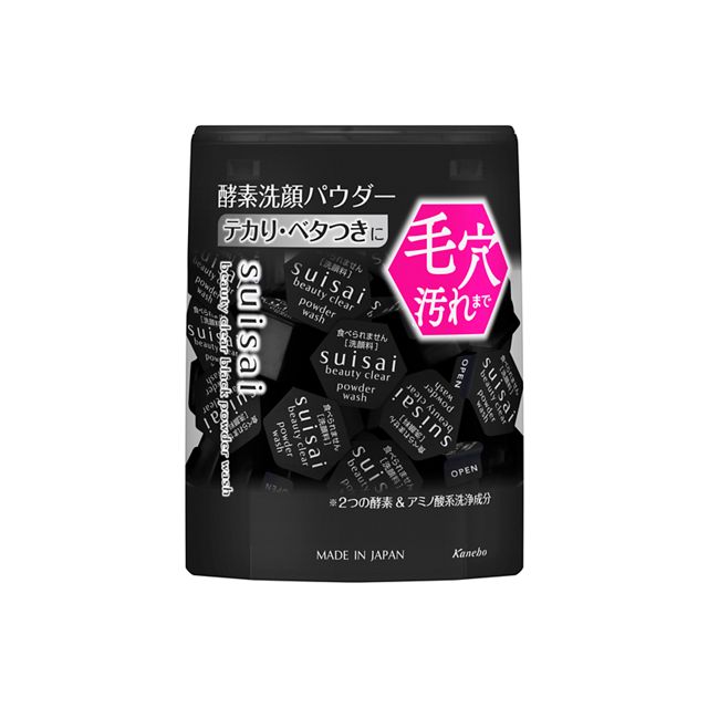 Kanebo SUISAI Beauty Clear Black Powder Wash 32 pieces