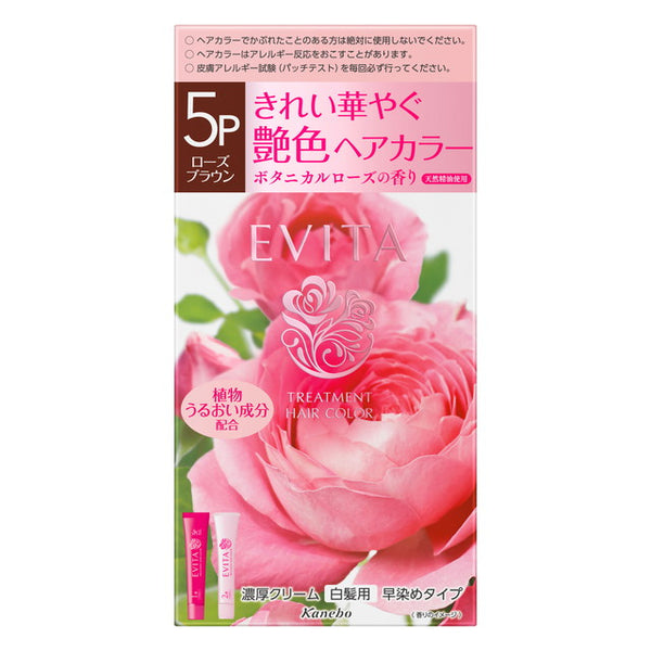 Kanebo Evita treatment hair color 5P