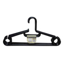 シンコハンガー リバース ファミリー ブラック 10本組