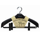 シンコハンガー リバース ジャケットクリップ42 ブラック 2本組