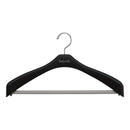 シンコハンガー リバース ジャケットストップ42 ブラック 10本組