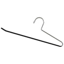 シンコハンガー すべらないハンガー スラックスハンガー PVC ブラック 2本組