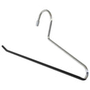 シンコハンガー すべらないハンガー スラックスハンガー PVC ブラック 2本組