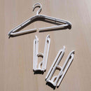 シンコハンガー 折りたたみハンガー ホワイト