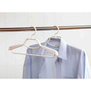 シンコハンガー F-Fit 形態安定シャツ用ハンガー ホワイト  2本組