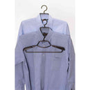 シンコハンガー F-Fit 形態安定シャツ用ハンガー ブラック  2本組