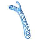 シンコハンガー F-Fit ウォッシャブルスーツ用ハンガー スカイブルー