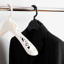 シンコハンガー FーFit ウォッシャブルスーツ用ハンガー ブラック