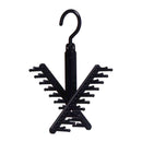 シンコハンガー F-Fit ネクタイハンガー クロス ブラック