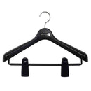 シンコハンガー ベストライン ジャケットビッグクリップ45 ブラック