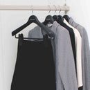 シンコハンガー ベストライン ジャケットビッグクリップ45 ブラック