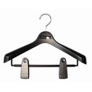 シンコハンガー ベストライン ジャケットビッグクリップ36 ブラック