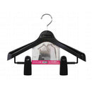 シンコハンガー ベストライン ジャケットビッグクリップ36 ブラック