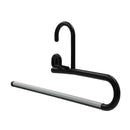 シンコハンガー ベストライン リレーストップバー ブラック 2本組