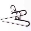 シンコハンガー ベストライン リレーストップバー ブラック 2本組