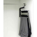 シンコハンガー ベストライン ニュー・4ストップ ブラック