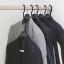 シンコハンガー ベストライン Wスペースフック5本組 ブラック