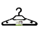 シンコハンガー ベストライン スタイルシャツハンガー ブラック  5本組