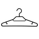 シンコハンガー ベストライン スタイルシャツハンガー ブラック  5本組