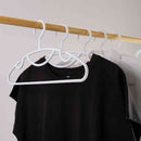 シンコハンガー 抗菌セットスリムハンガー ホワイト 10本組