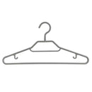 シンコハンガー モノクローゼット シャツハンガー グレー 5本組