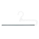 シンコハンガー モノクローゼット スラックスハンガー ホワイト 2本組