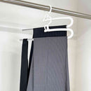 シンコハンガー モノクローゼット スラックスハンガー ホワイト 2本組