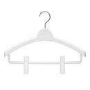 シンコハンガー モノクローゼット トップスハンガー クリップバー ホワイト