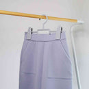 シンコハンガー モノクローゼット スカートハンガービッグクリップ グレー