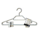 シンコハンガー モノクローゼット シャツハンガークリップ グレー  3本組