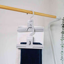 シンコハンガー モノクローゼット ボトムクリッパー グレー