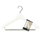 シンコハンガー モノクローゼット スーツハンガーストップ40 ホワイト