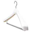 シンコハンガー モノクローゼット スーツハンガーストップ45 ホワイト