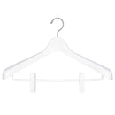 シンコハンガー モノクローゼット スーツハンガークリップ45 ホワイト