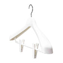 シンコハンガー モノクローゼット スーツハンガークリップ45 ホワイト